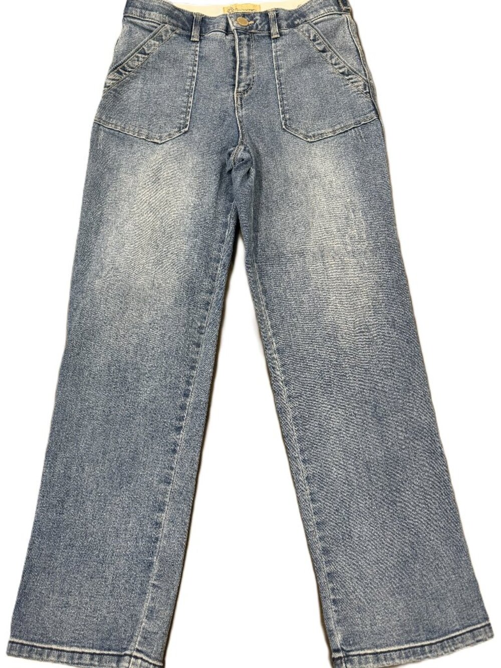 Democracy Women's AB Technology Straight Leg Jeans Medium Wash Size 6 Denim